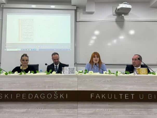 A manual for learning the Bosnian language for foreigners was presented in Bihać