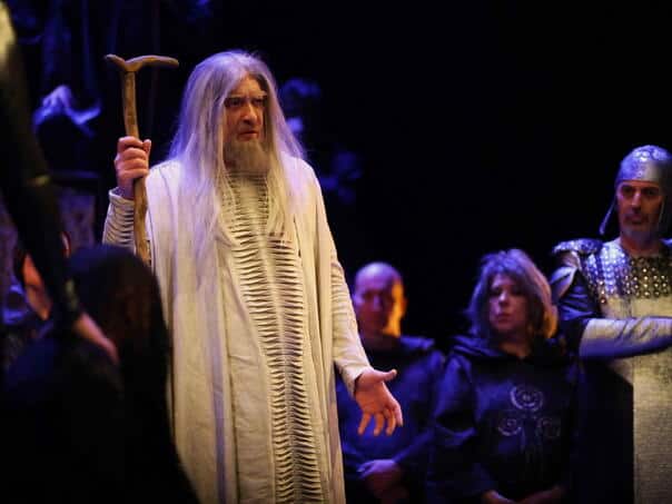 In the crowded National Theater of Sarajevo, a performance of BiH was held. Opera "Tvrtko, King of Bosnia"
