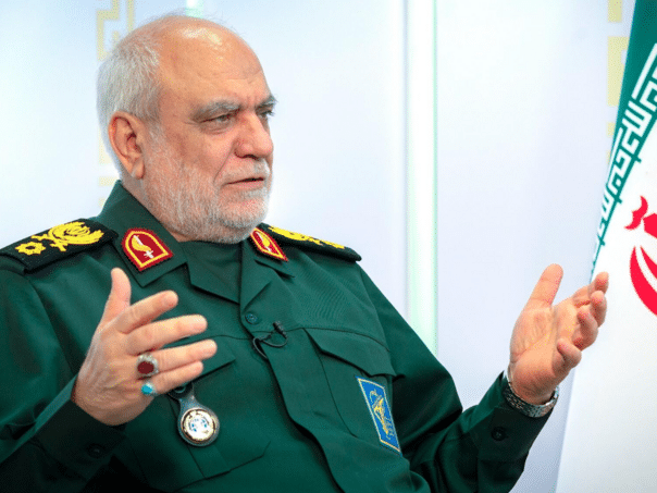 The head of the intelligence service of the Revolutionary Guard was killed