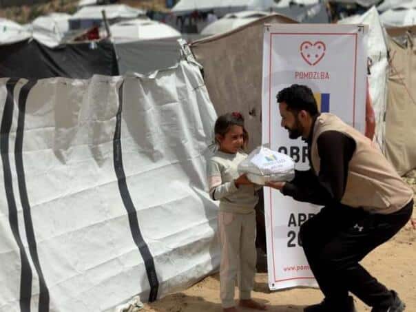 Association Pomozi.ba: 600 meals a day for families in Gaza