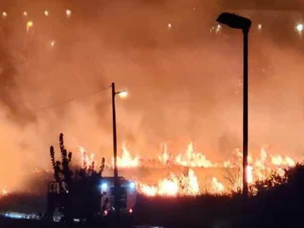 A large fire in Grude was extinguished