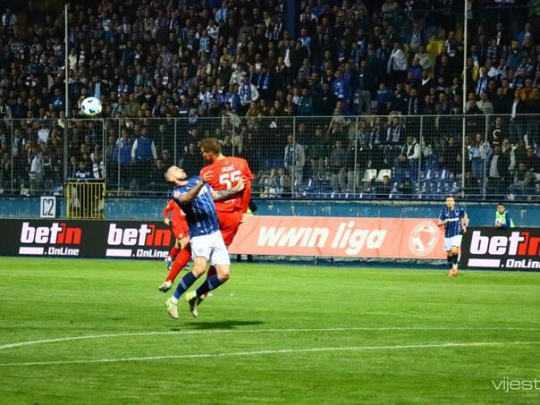 Crossbars, chances and a disallowed goal marked the duel between Želje and Velež