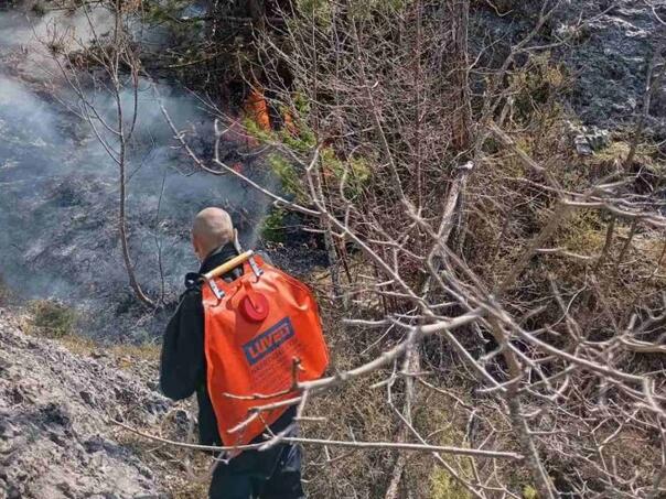 Video: Fire on the border of Bosnia and Herzegovina with Montenegro