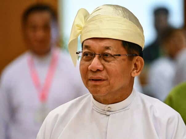 Myanmar junta leader Min Aung Hlaing sworn in as president