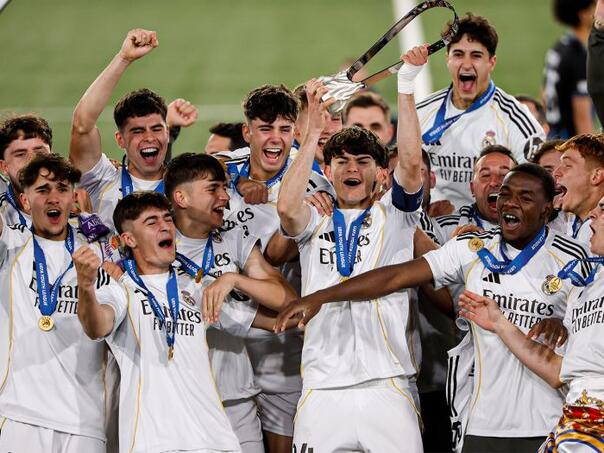 Unlike the seniors: Real Madrid’s juniors won the Champions League