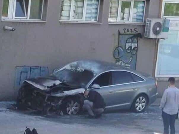 Another car set on fire in Sarajevo: Firefighters intervened