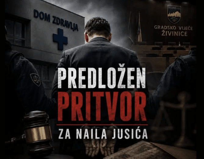Proposed custody measure for Nail Jusić (59) from Živinice; He is suspected of having committed criminal acts of abuse of office as chairman of the Živinica City Council
