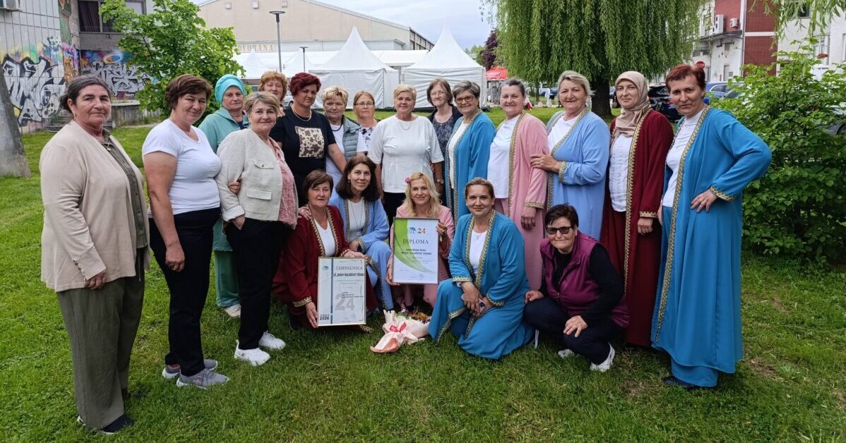 UŽ “RUKA” Kalošević won the first place for the presentation of traditional BiH cuisine and customs