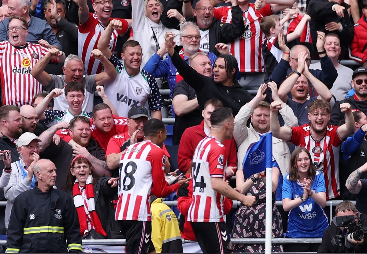 Sunderland overturned Everton and remained in the race for Europe