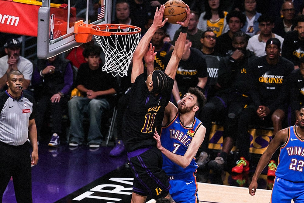 Oklahoma knocked out the Lakers, Cleveland equalized