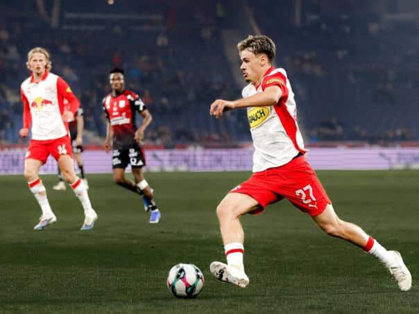 Alajbegović scored in the last match for Salzburg