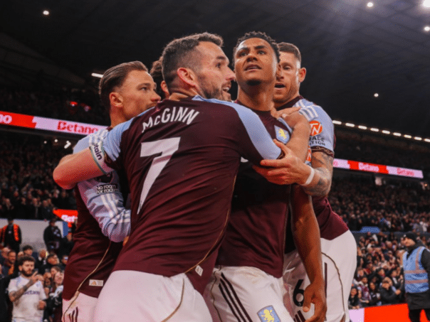 Aston Villa beat Liverpool 4:2 and secured the Champions League