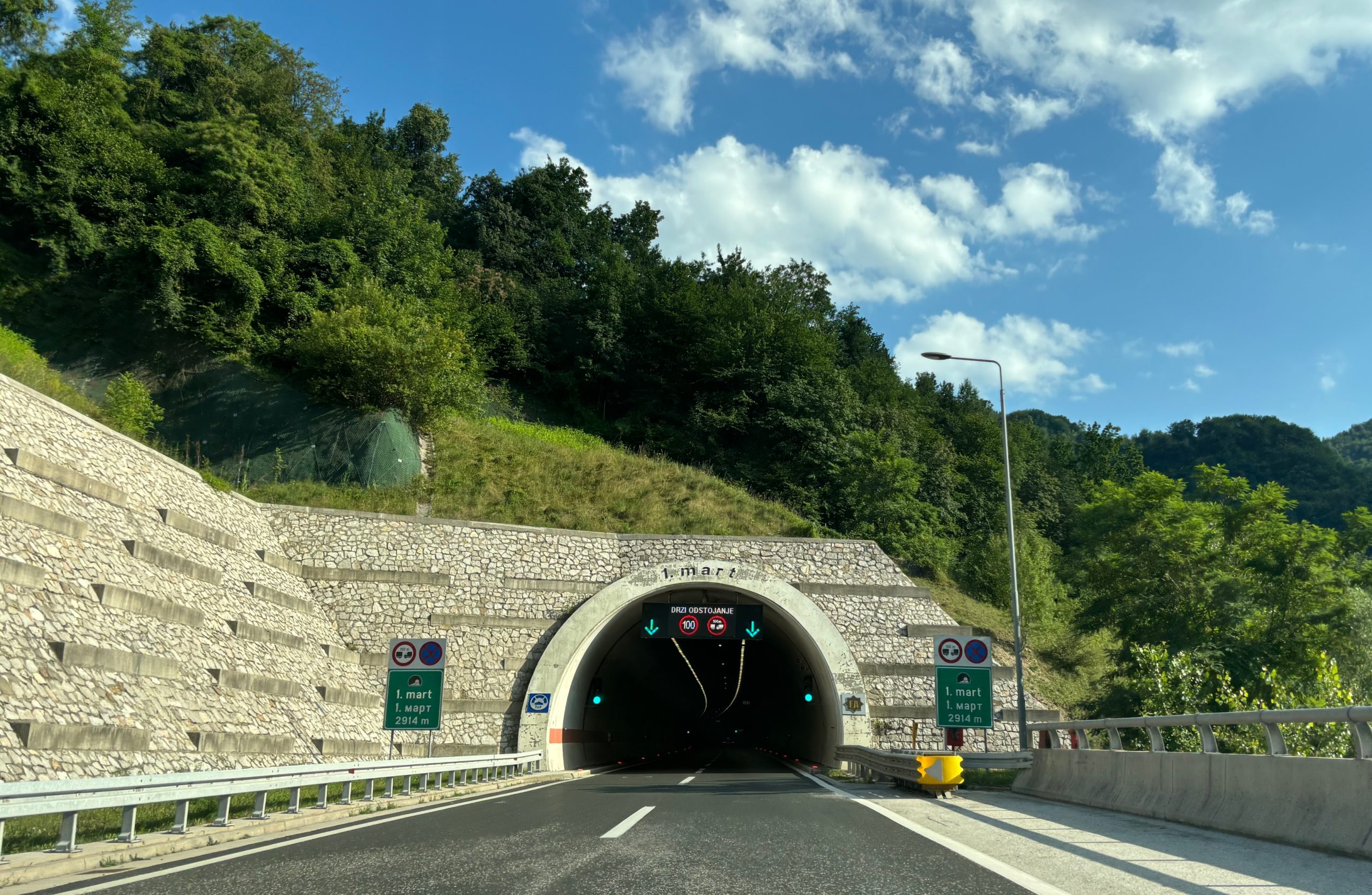 Road condition: Favorable conditions for driving, tonight the section of A-1 near Sarajevo will be closed