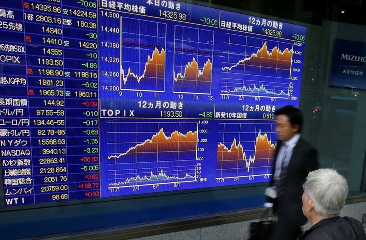 Indices fall, geopolitical tensions in focus