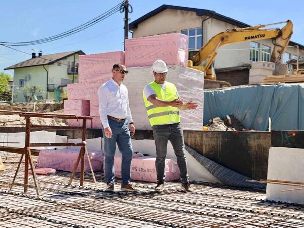 Bihać is getting a modern sports building: Work on the city swimming pool is entering a new phase