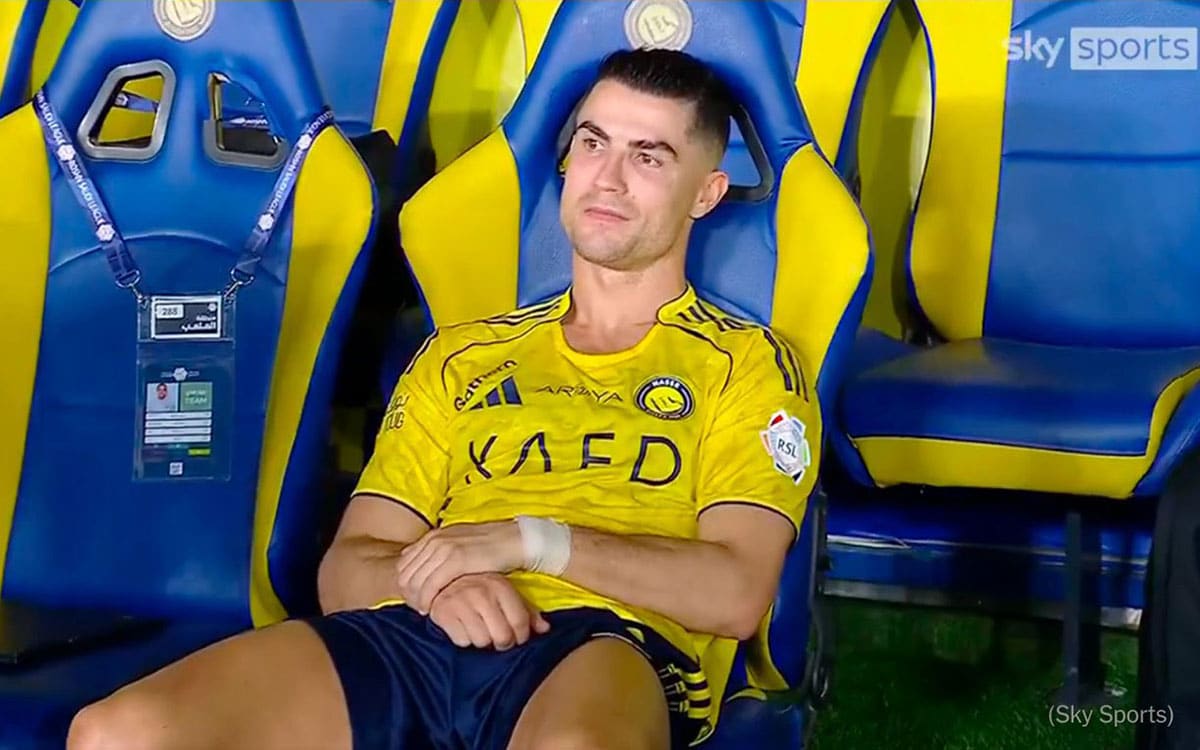 Shocked Brozović and Ronaldo: They celebrated the title, but their goalkeeper scored an own goal in the 98th minute