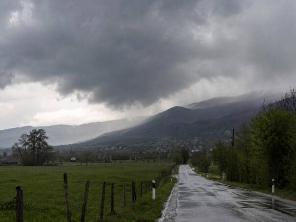 Cloudy and unstable weather today, there will also be showers