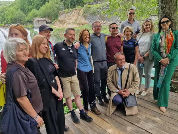 EU diplomats visited the National Park "Una" on the occasion of Europe Day