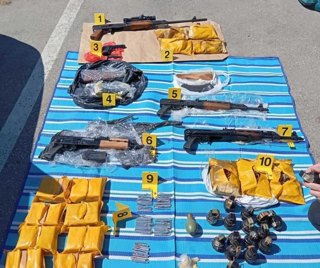 SIPA’s big seizure: Weapons, detonators and explosives found during the search in Banja Luka