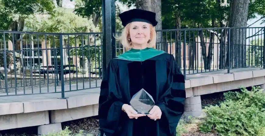 Outstanding achievement: Dr. Lejla Hadžikadić Gušić won a prestigious award in the USA