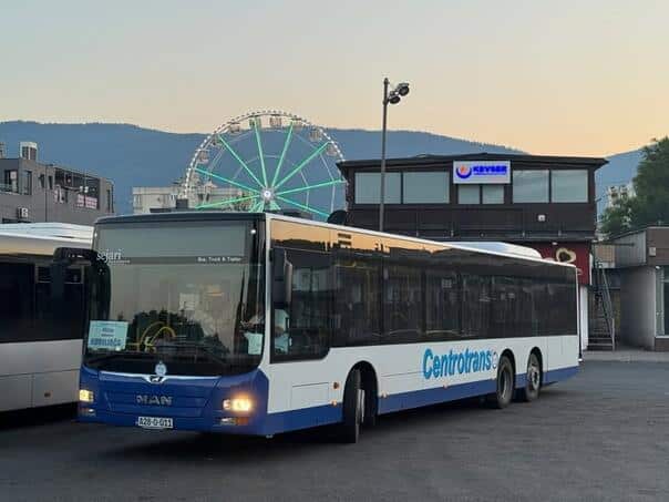 Drama in Tarčin: A man stole a bus "Centrotrans"then arrested in Jablanica