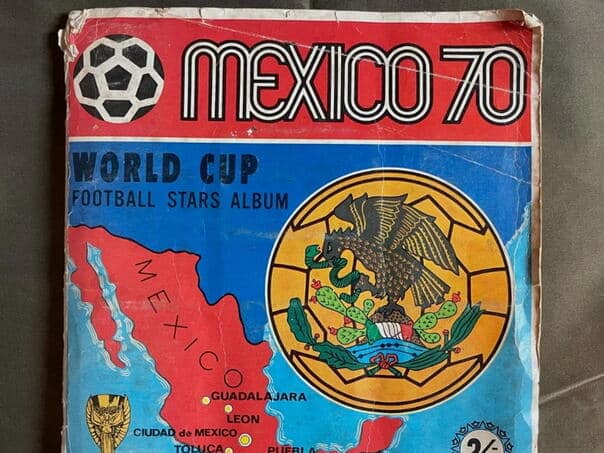 The Englishman completed Panini’s 1970 album after 56 years