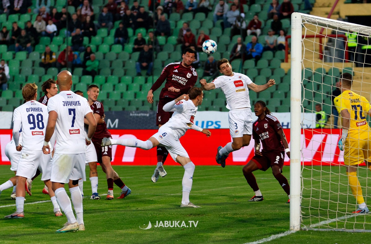 The fighter confirmed the title in Koševo, Juričić accurate from the penalty spot