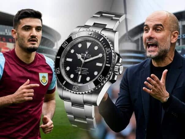 Guardiola promised to buy every Burnley player a Rolex if they stop Arsenal