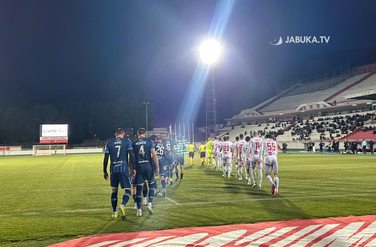 Excellent first half from Zrinjski, Velež leads against Radnik