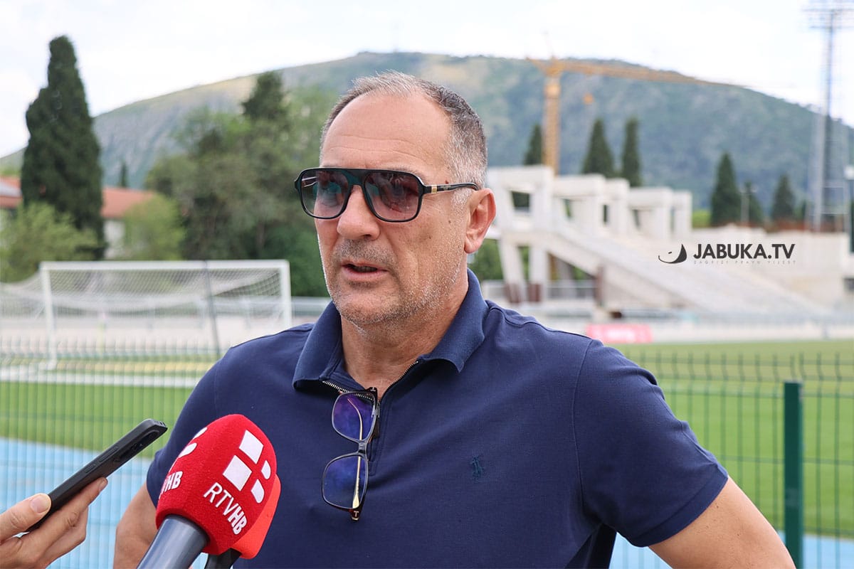 Štimac ahead of Velež: We want to end the season with a win