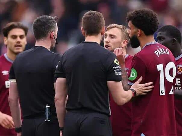 They’re spitting fire from West Ham: "We were robbed"