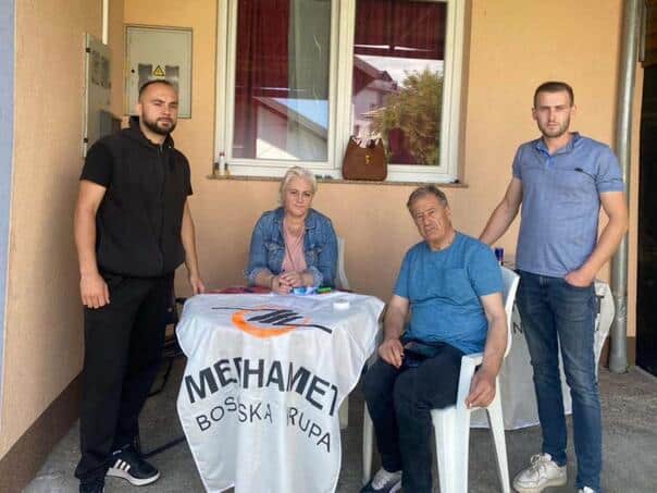 "Merhamet" Bosanska Krupa distributed sacrificial meat to socially vulnerable families