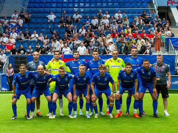 Mini football players of Bosnia and Herzegovina defeated the host and entered the knockout phase of the European Championship