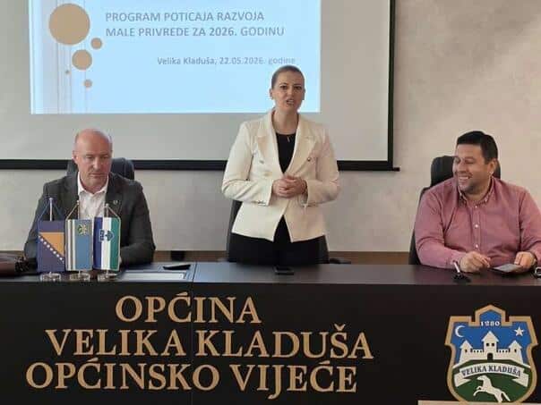 The USK Ministry of Economy in Velika Kladuša presented incentive programs for 2026.