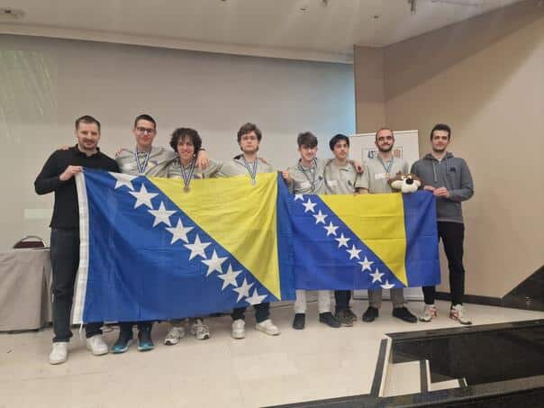 The best placement at the Olympiads in history for mathematicians of Bosnia and Herzegovina!