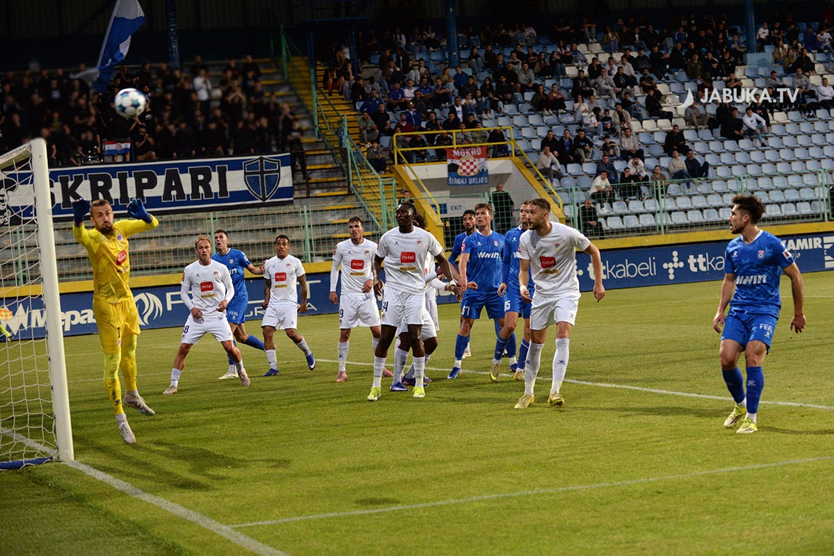 The fighter celebrated at Pecara, Široki Brijeg without answering Perić’s goal