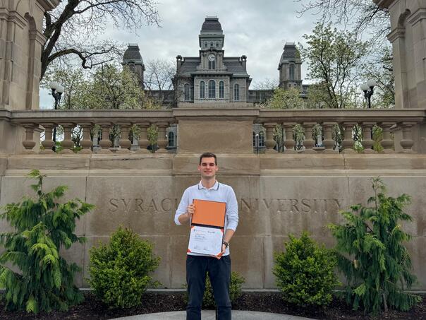 From Prnjavor to "of the American dream": Student from Bosnia and Herzegovina at a prestigious university