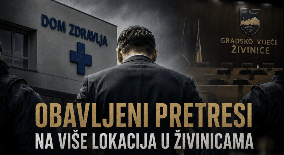 The arrested chairman of the City Council of Živinica (SDA) Nail Jusić was handed over to the Prosecutor’s Office of TK