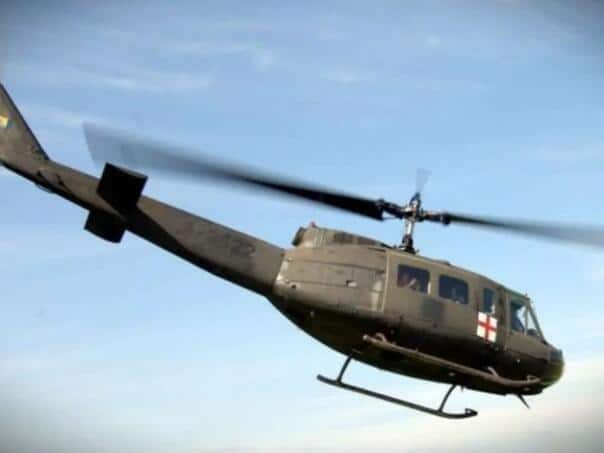 OS BiH in Čvrnica: The body of a deceased person was pulled out by helicopter