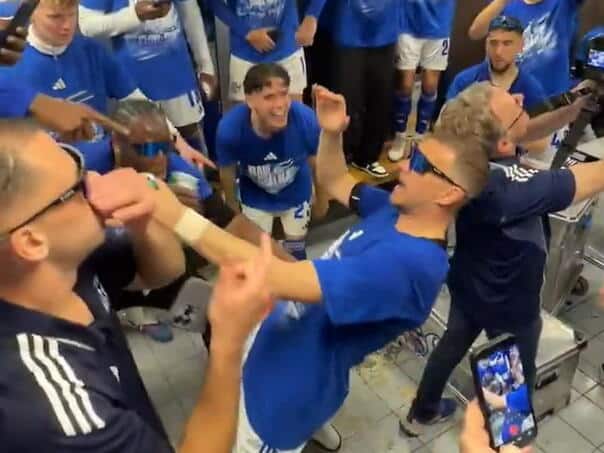 Watch how Dzeko celebrates Schalke’s return to the elite