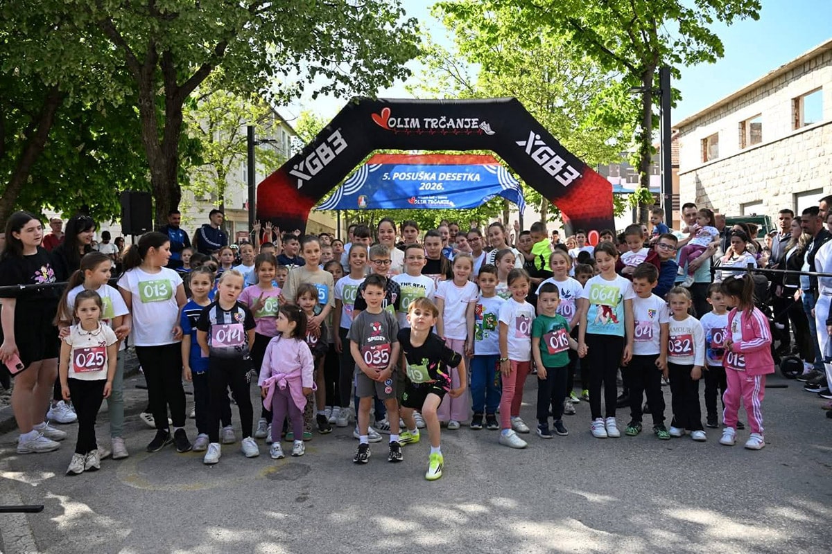 Posuška ten opened “Posuška lito”: Hundreds of runners filled the streets of Posušja