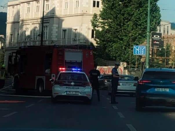 Fire in the center of Sarajevo: The fire engulfed the balcony of an apartment