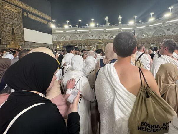 The first Hajjis from BiH performed Umrah