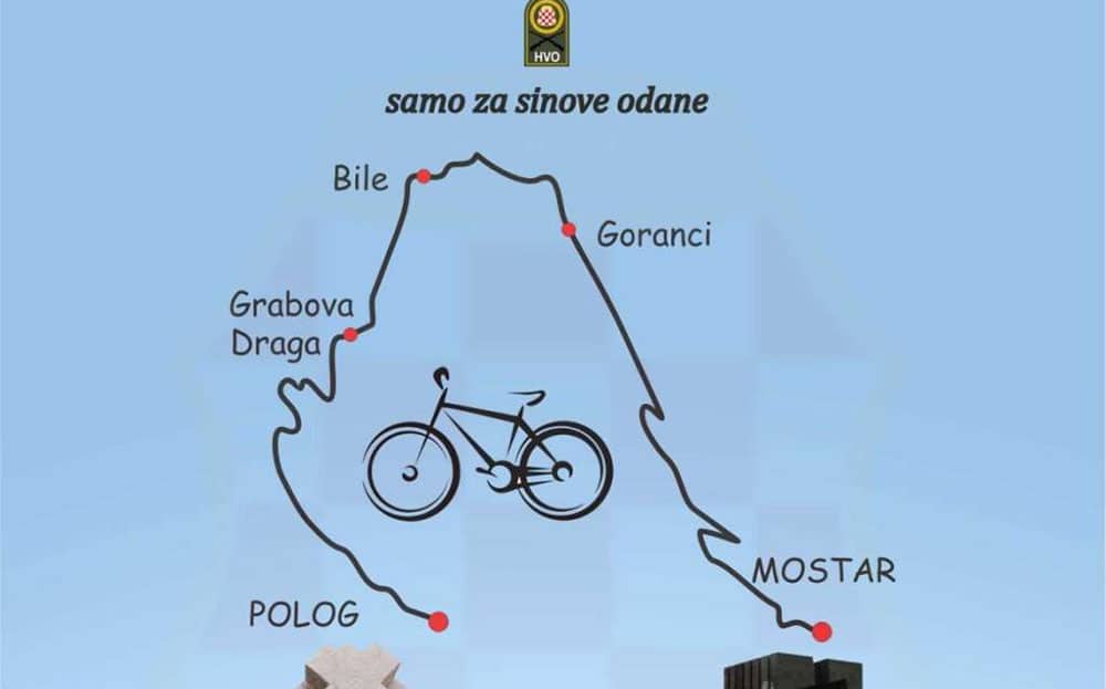 Mostar: “Path of Salvation” bike ride for the fifth year in a row in memory of the veterans