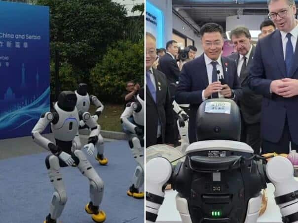 The robots played a round for Vučić, he announced their arrival in Serbia