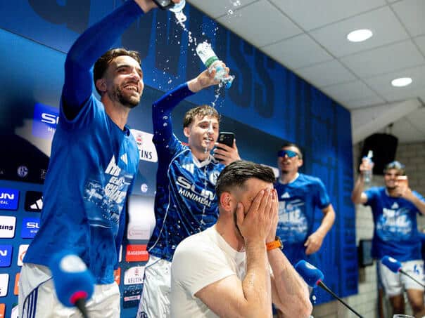 Schalke secured promotion last night, today comes even better news!