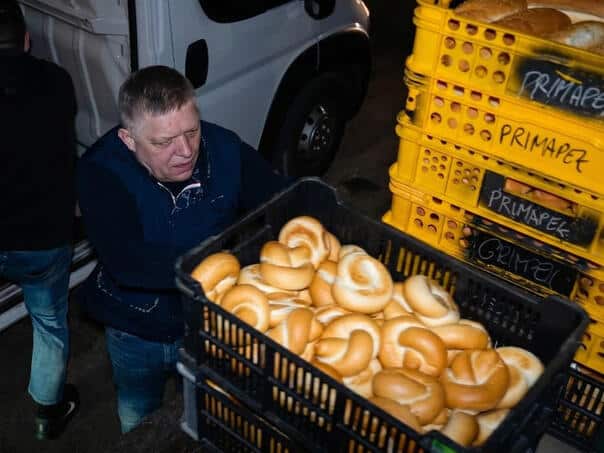 The Slovak Prime Minister worked a night shift in a bakery