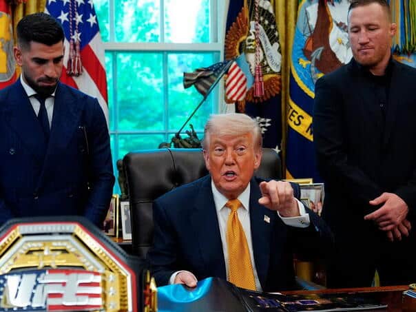 A spectacle the world has never seen: Trump organizes UFC fights in front of the White House