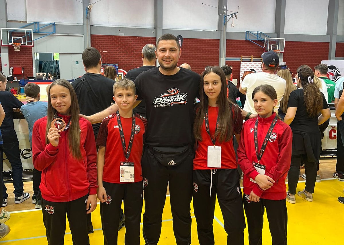 Taekwondo club Poskok Posušje won medals at three competitions in BiH and Croatia