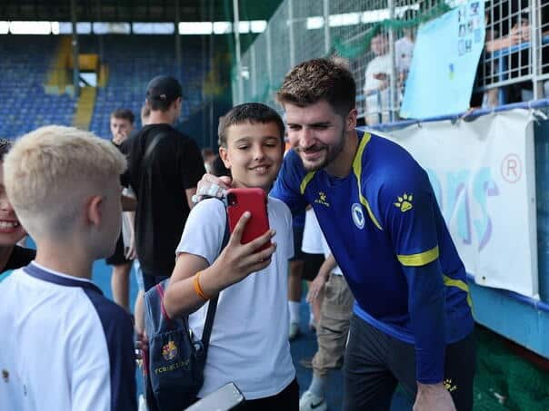 On Monday, training is open for fans of the BiH national team